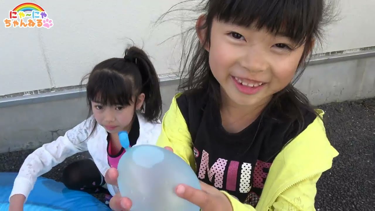 水風船が1分で100個作れちゃう！！にゃーにゃちゃんねるnya-nya channel
