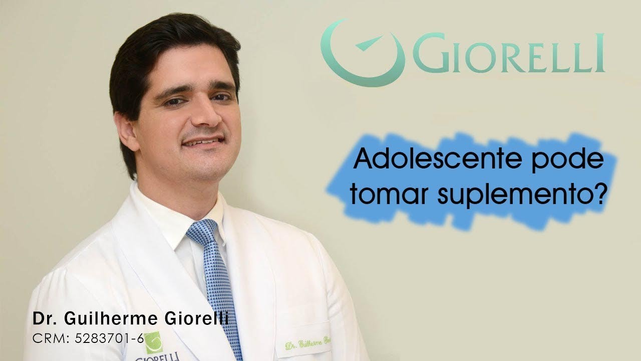 Adolescente pode tomar suplemento?