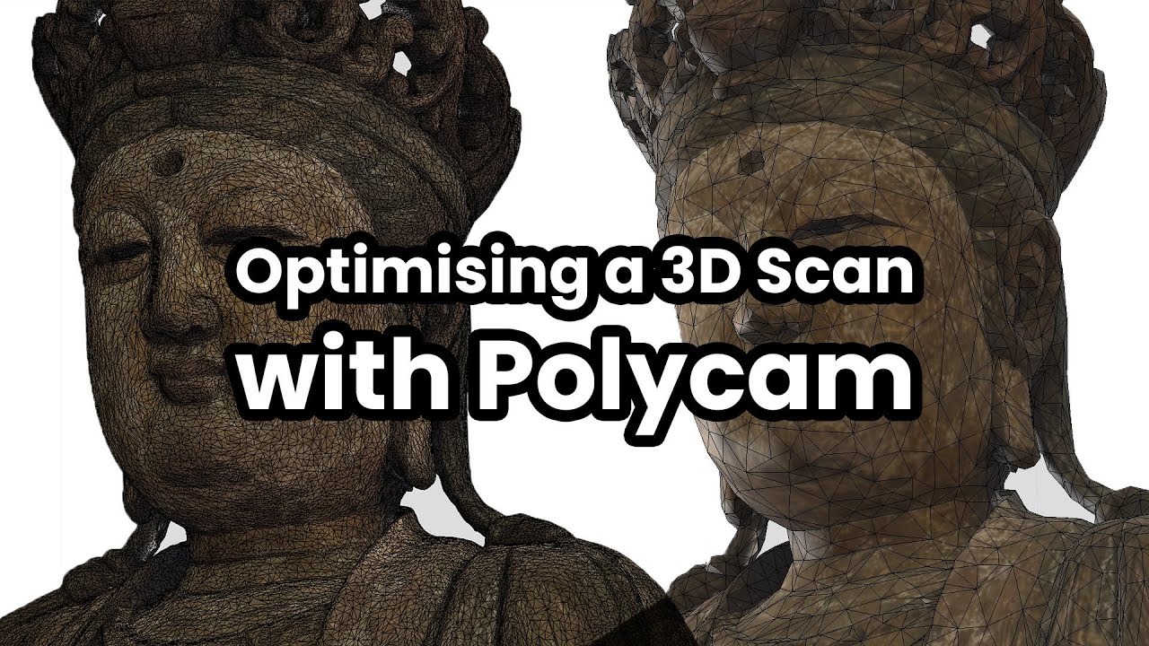 Optimising a 3D Scan with Polycam