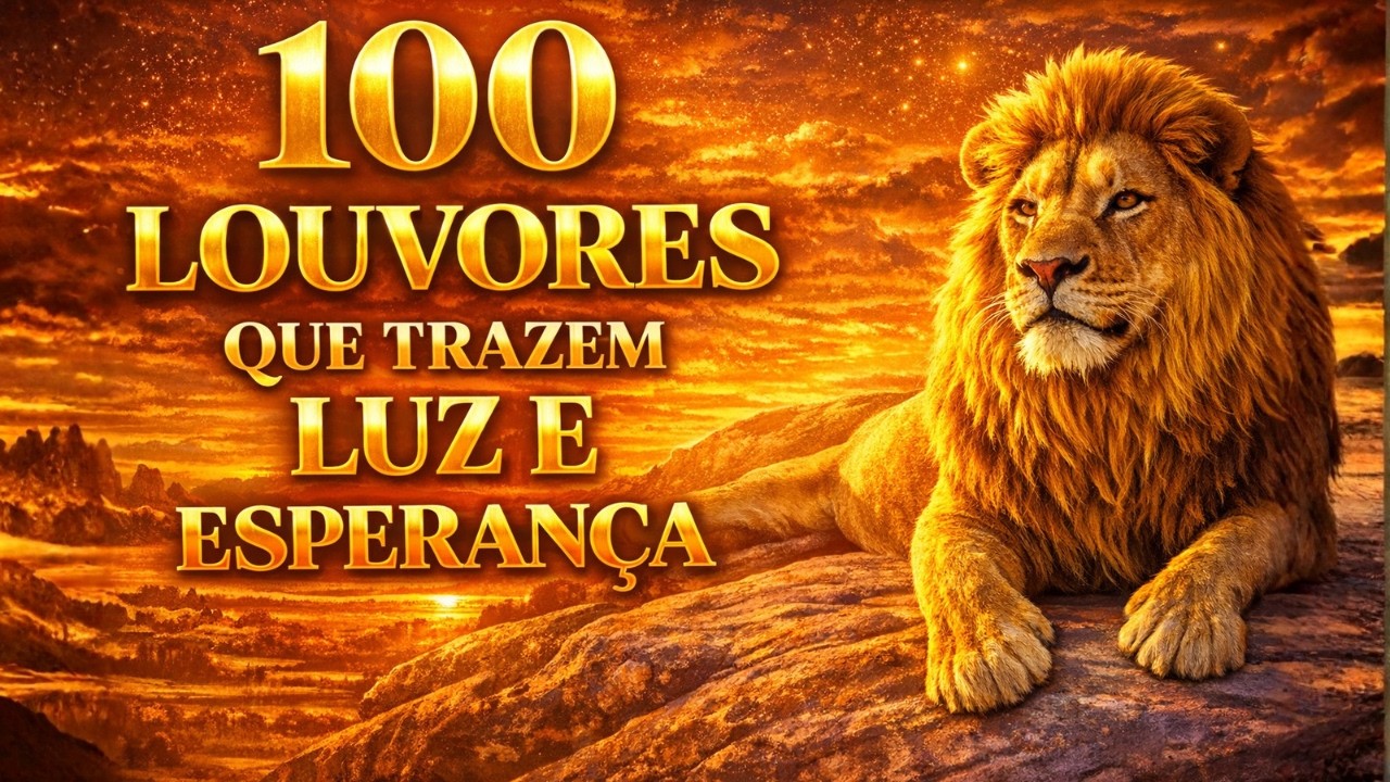 100 Louvores Que Trazem Luz e Esperança | Top Gospel 2026 | Muita Adoração, Paz e Milagres