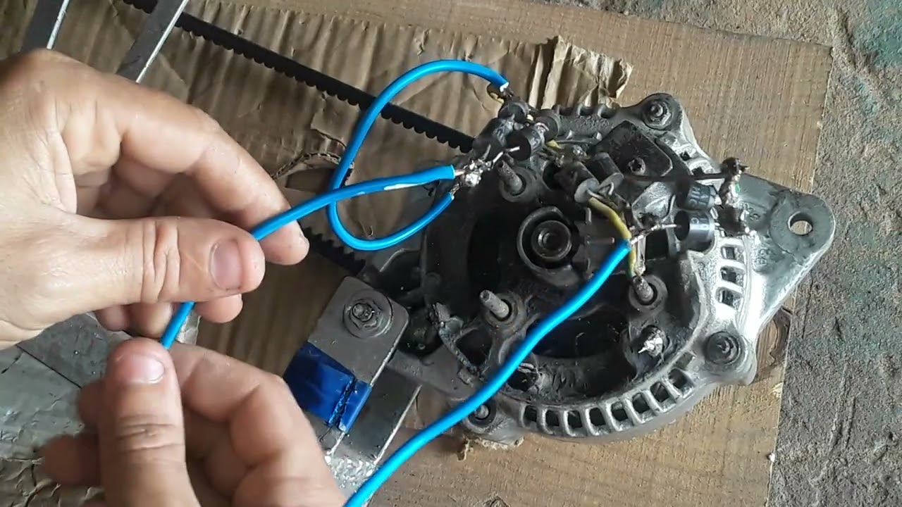 AULA DE COMO MONTA  GERADOR CASEIRO COM PEÇAS DE SUCATAS ( 75 9915-5240) telefone para contato