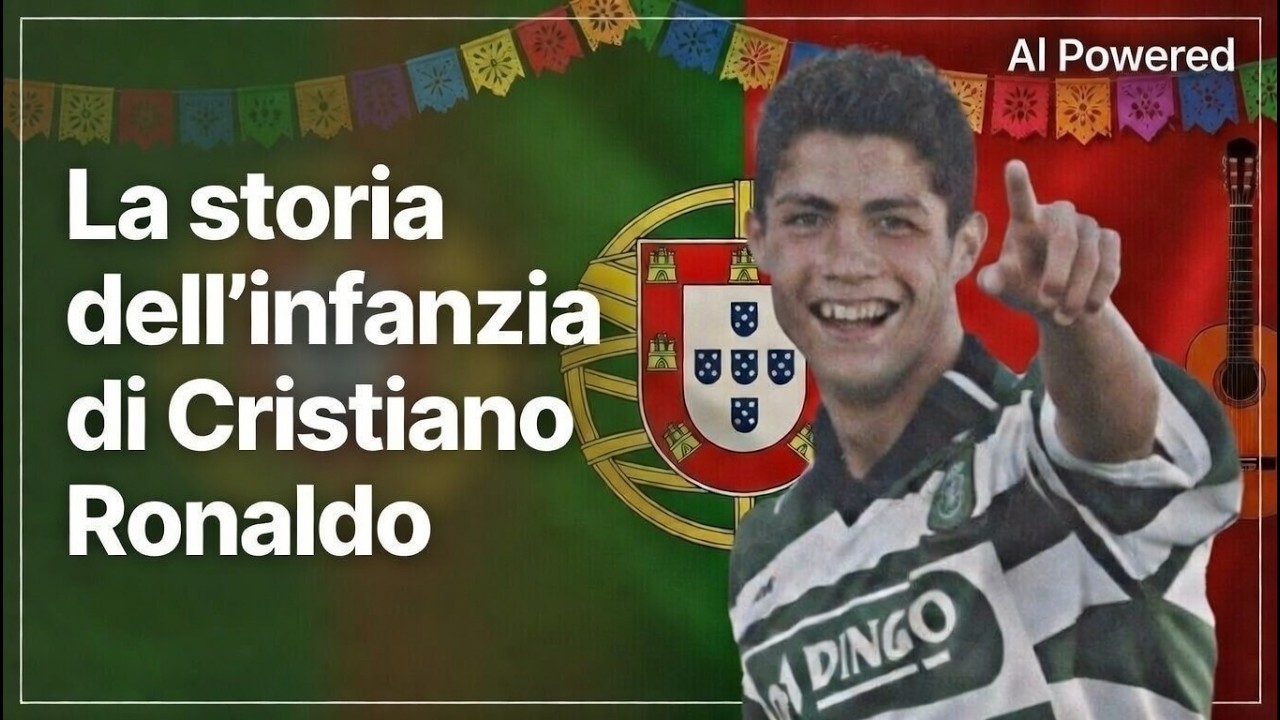La storia dell'infanzia di Cristiano Ronaldo /  Al Powered