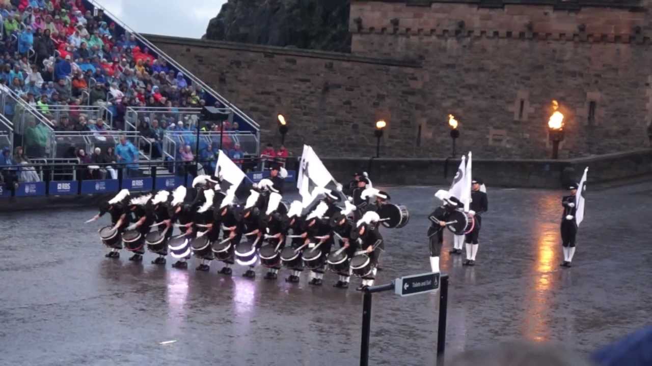 Drumline from Switzerland's Top Secret Drum Corps