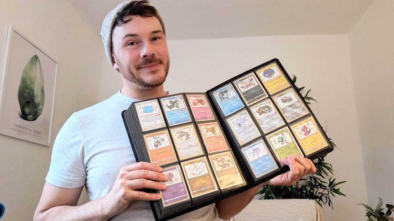 ASMR my rarest Pokemon card collection 😍🌟 ( whispering , tapping , ramble )