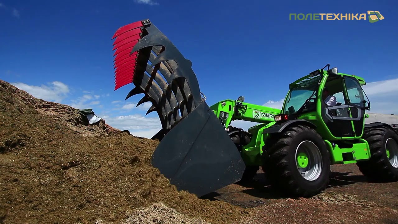 Навантажувач MERLO TurboFarmer в Україні. ВАРТІСТЬ ❗