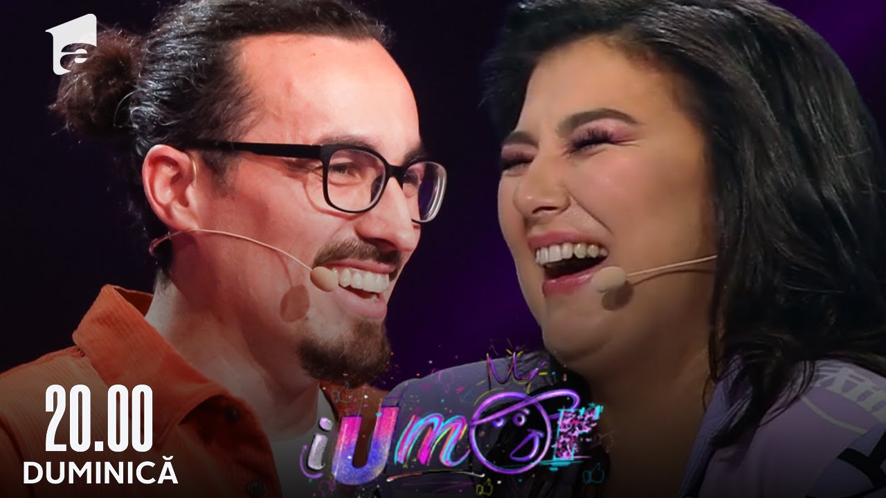 Mincu a dat croșeu după croșeu! 🤣 Maria Popovici, luată DUR la roast de către soțul ei