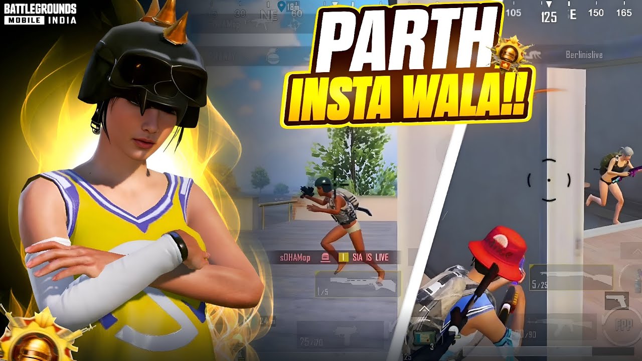 Parth Insta Wala ☠️ | Best Clutches And Fancy Moves 🔥 | Fastest 4 Finger Player 💀 | BGMI 🔥