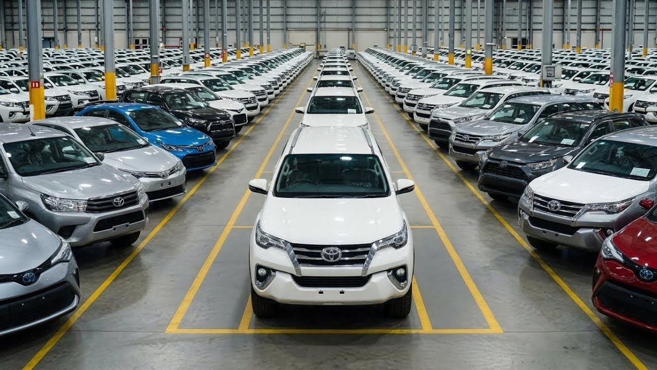 How Toyota Produces Thousands of Cars Every Day | Inside a Modern Car Factory | CarLense