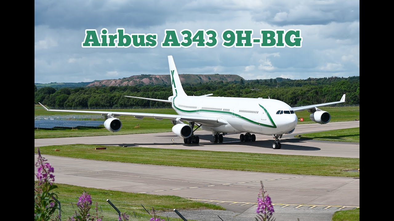 Airbus A343 9H-BIG