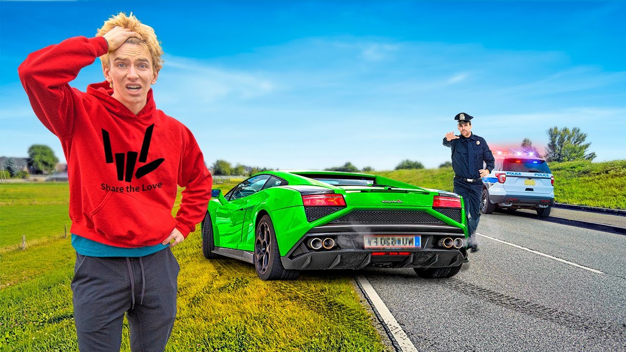 i got ARRESTED for Street Racing my LAMBORGHINI