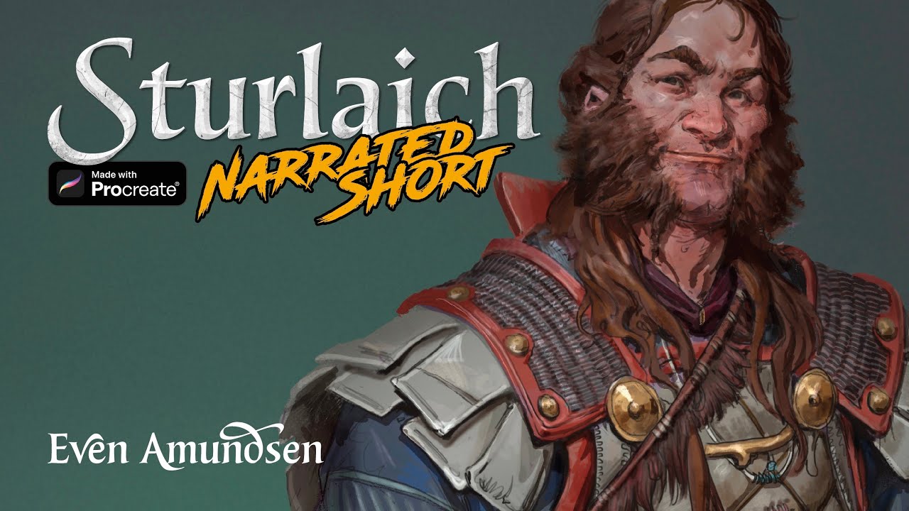 Digital Painting Process: Sturlaich | TEGN | Fantasy Art