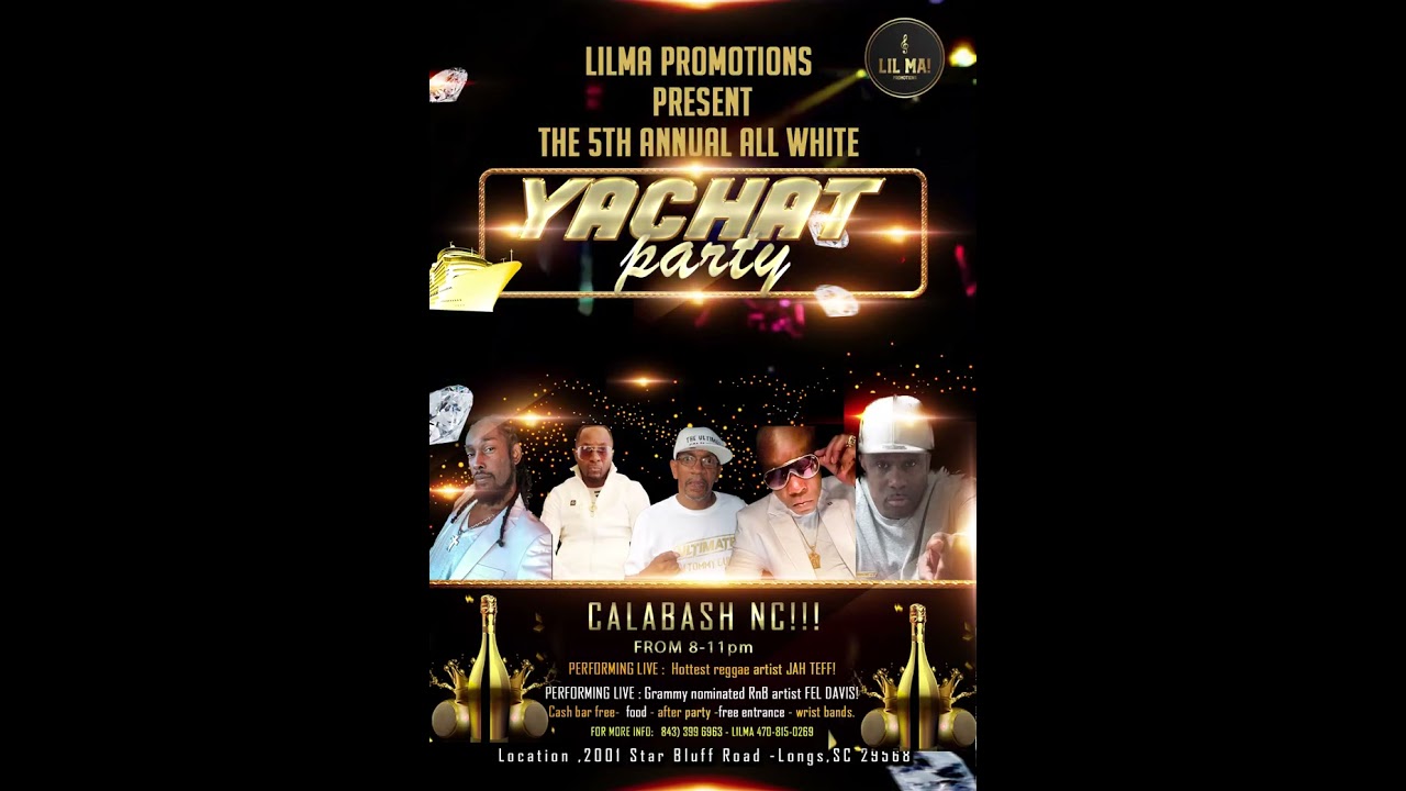 Night Party flyer animation in after effects