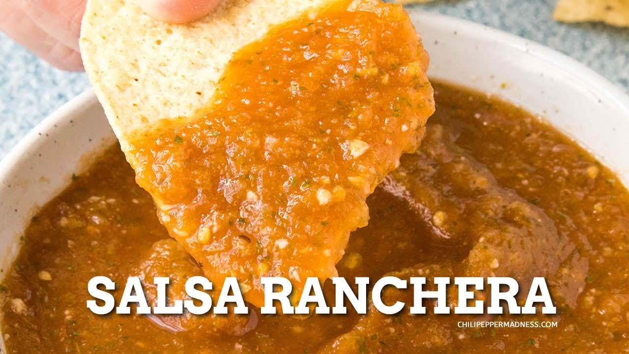 Salsa Ranchera Recipe - Amazing Fresh Salsa