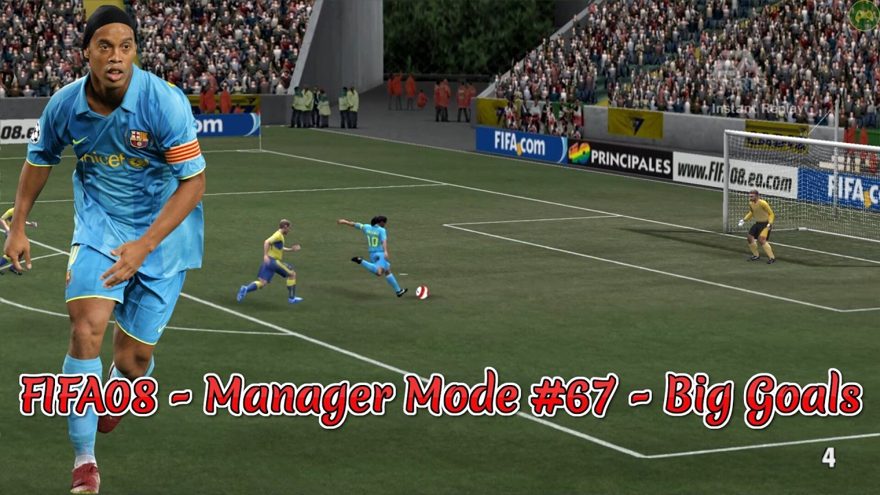 FIFA08 - Manager Mode #67 - Big Goals