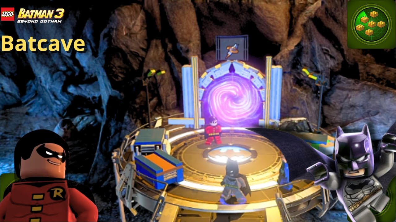 Guide: Lego Batman 3 Beyond Gotham | Batcave 100% (All collectibles)