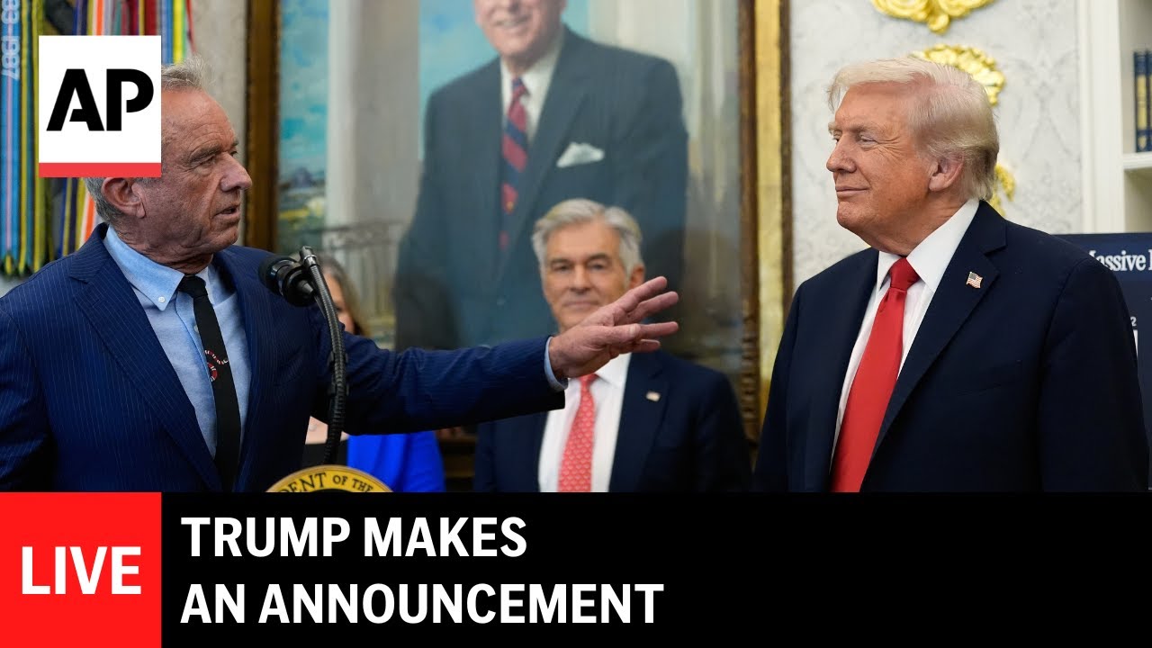 LIVE: Trump makes an announcement