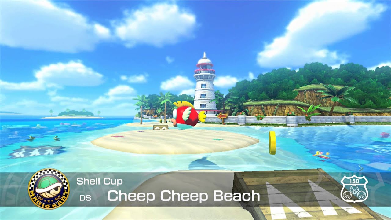 Mario Kart 8: Shell Cup 150cc (4 игрока)
