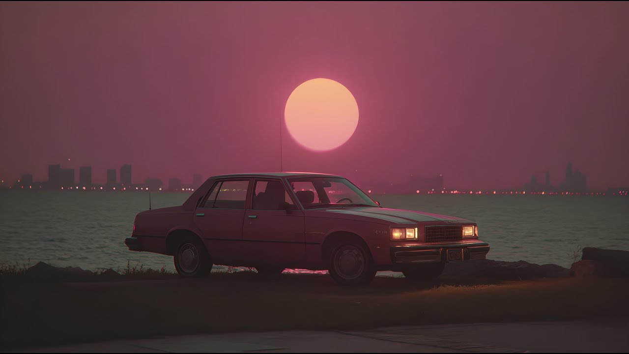 Sunset Drives in Retro Synth Pop | Nostalgic Dreamwave Vibes