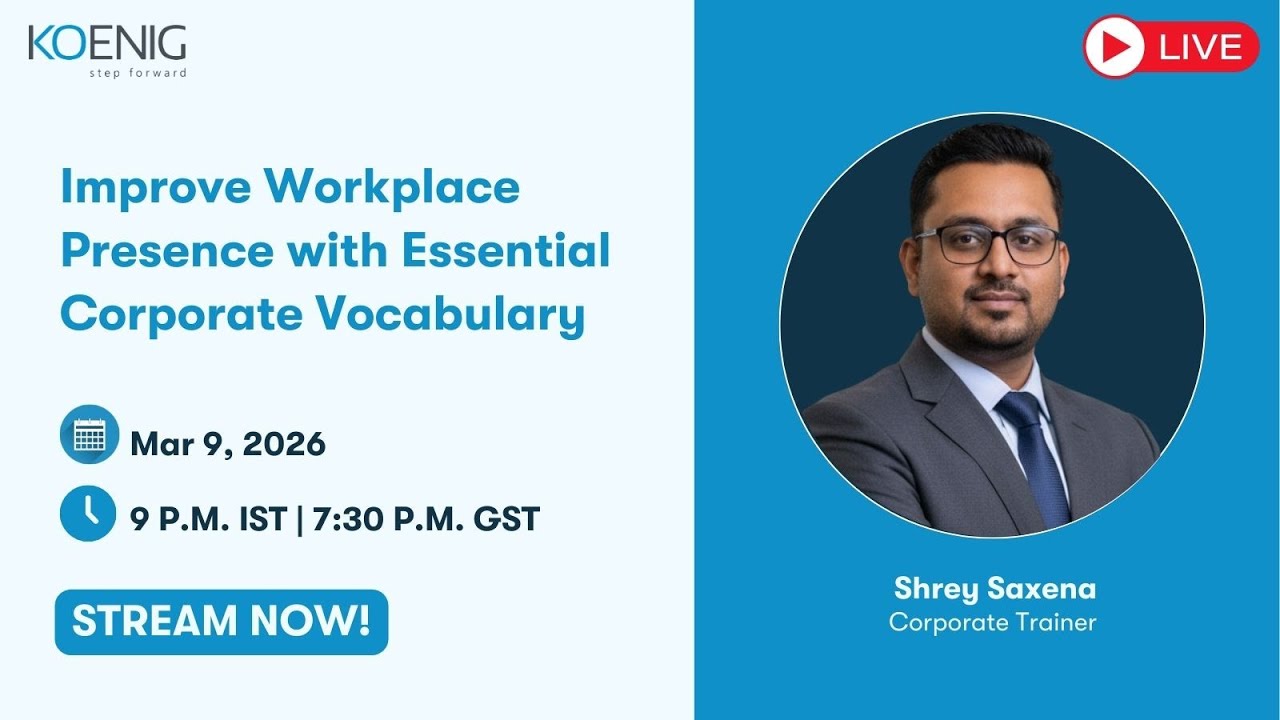 Improve Workplace Presence with Essential Corporate Vocabulary