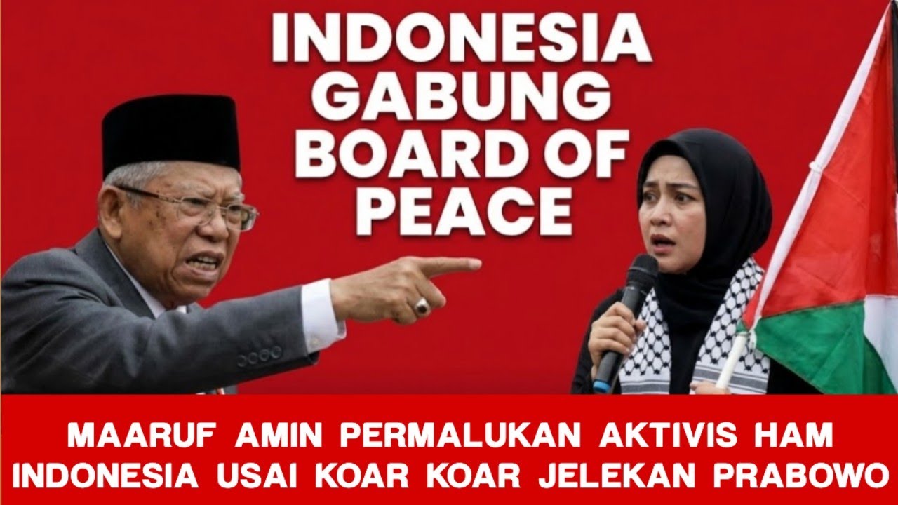 Pecah maaruf amin semprot wanda hamidah usai berkoar koar indonesia gabung penjajah israel