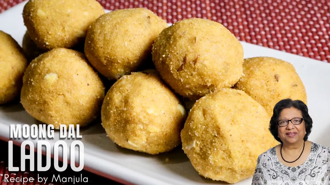 Moong Dal Ladoo Recipe | How to make Moong Dal Ladoo | Recipe for Moong Dal Ladoo