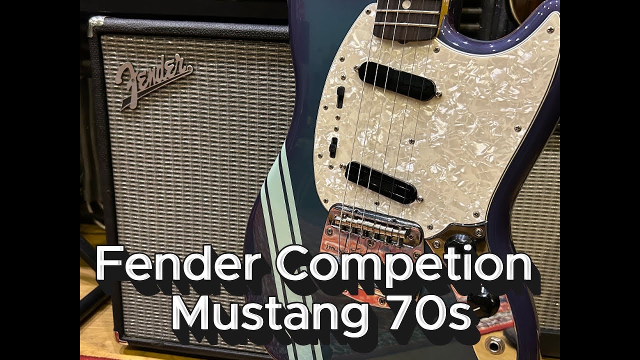 Fender Competion Mustang 70s - Nirvana Style
