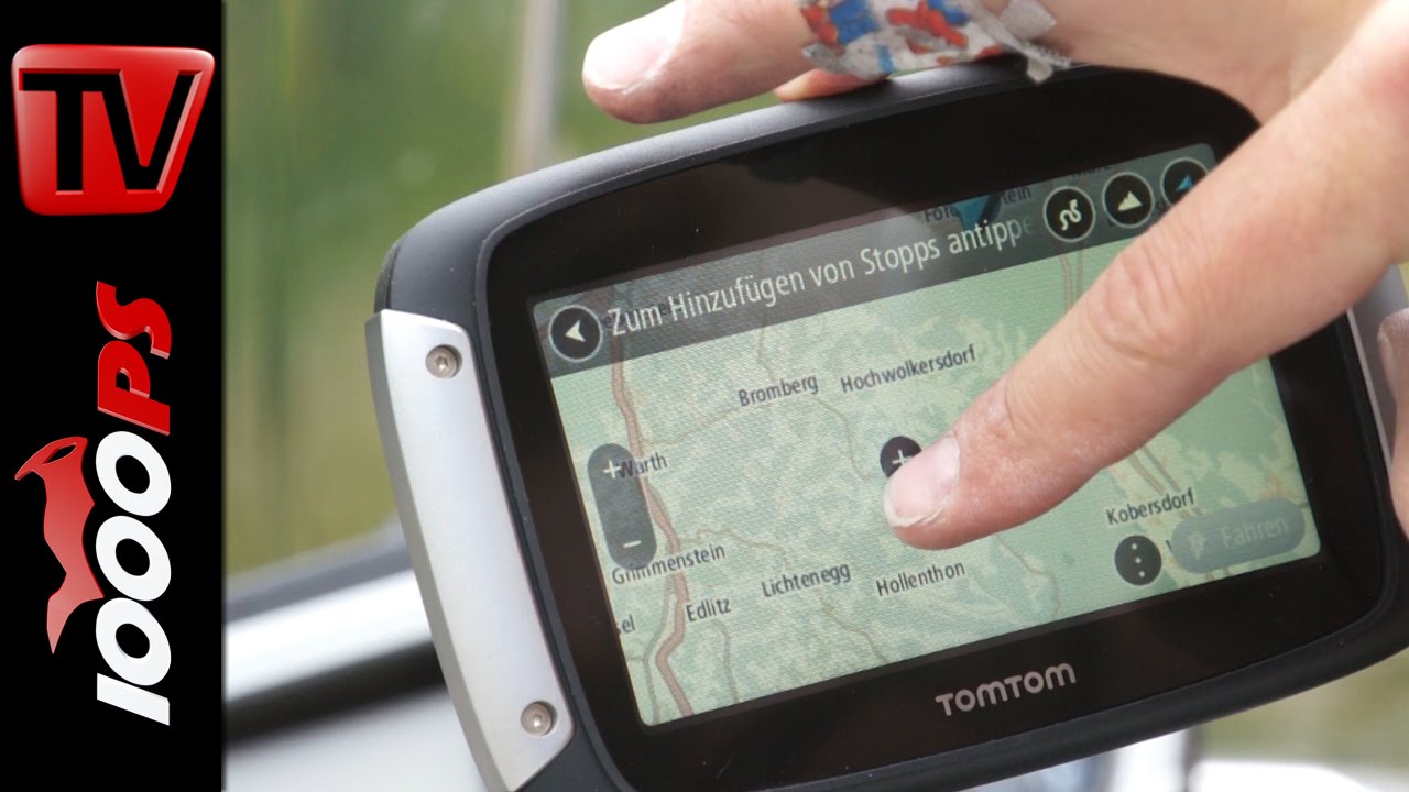 Tom Tom Rider 400 Motorrad Navi – erster Test