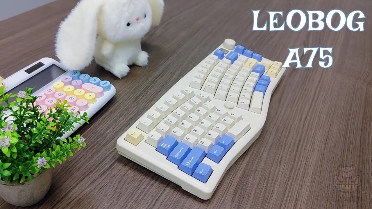 Unboxing LEOBOG A75 Alice Layout Mechanical Keyboard