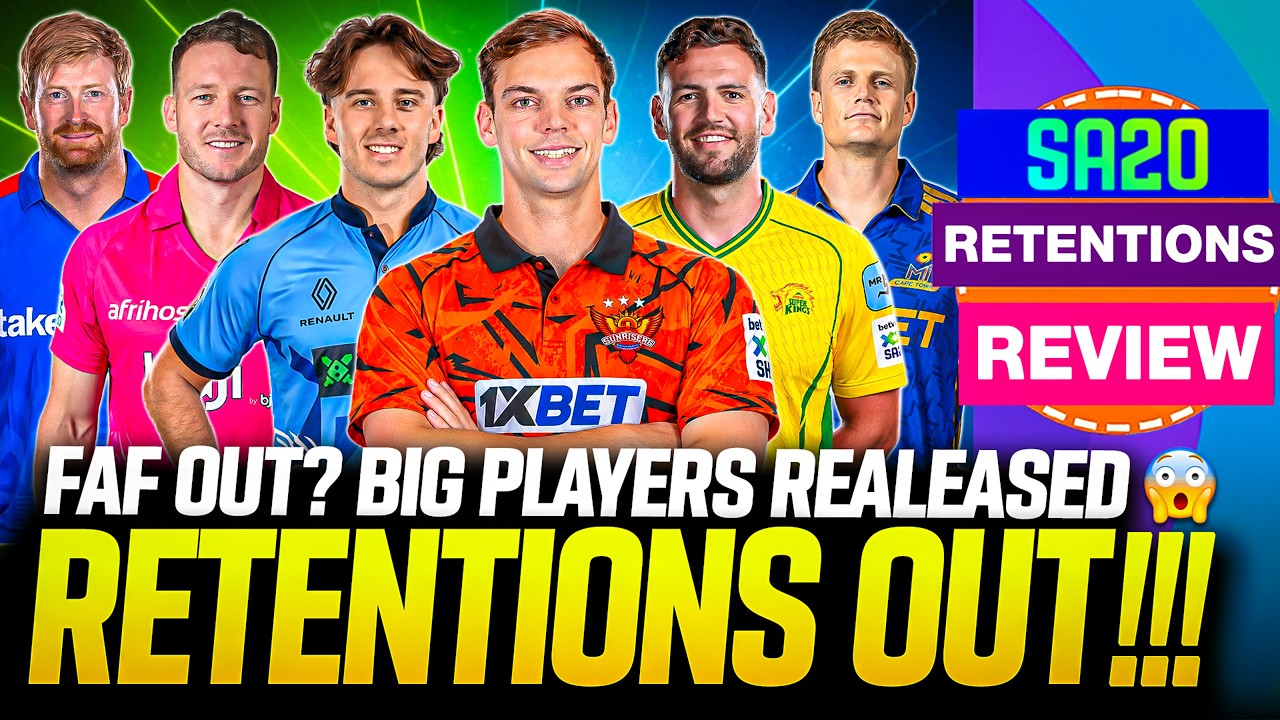 SA20 2027 PREVIEW 🔥 ALL RETENTIONS, PRE-SIGNINGS & WILDCARD PICKS EXPLAINED 🤯 | SA20 Auction 2027
