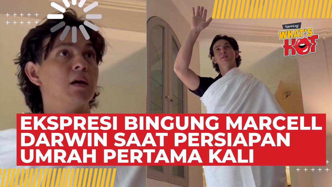 Persiapan Marcell Darwin Umrah Pertama Kali Setelah Mualaf, Bingung Saat Belajar Pakai Kain Ihram