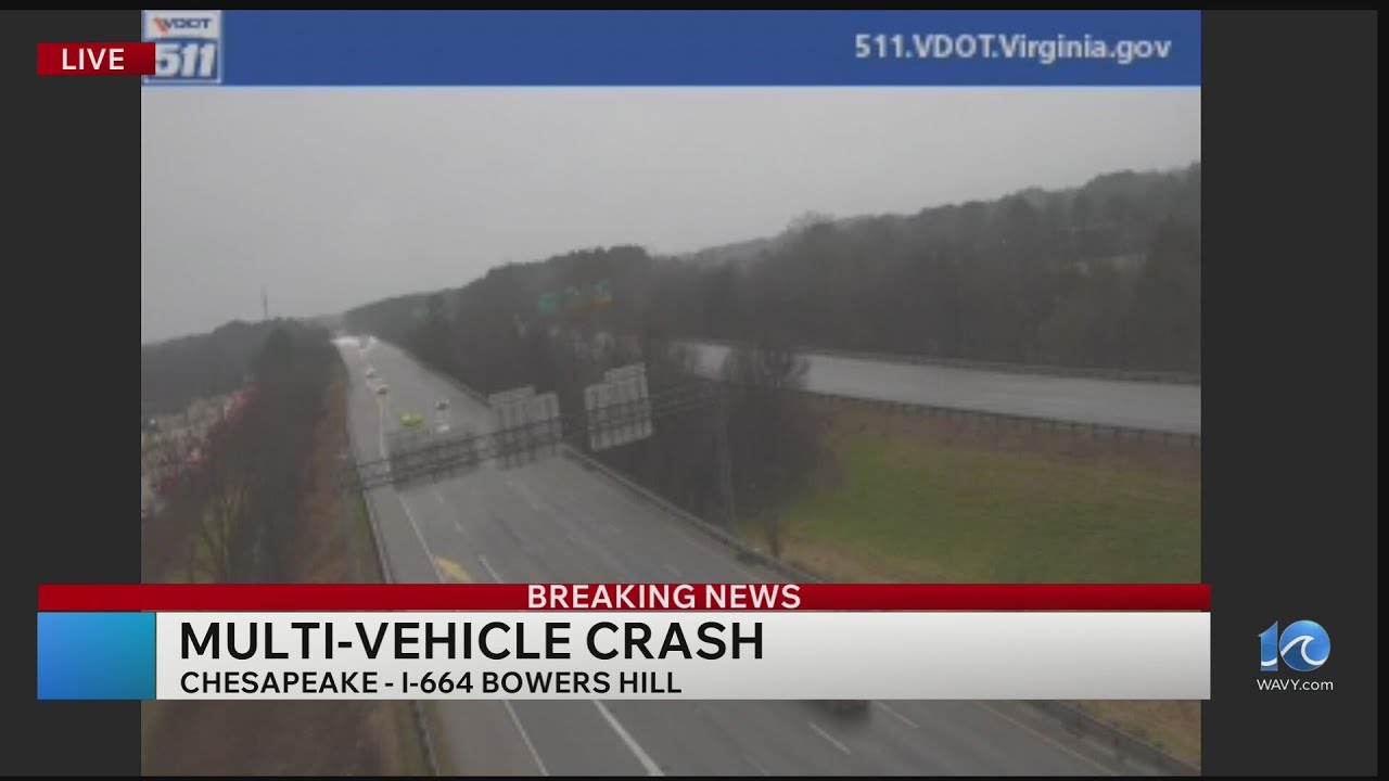Multi-vehicle crash