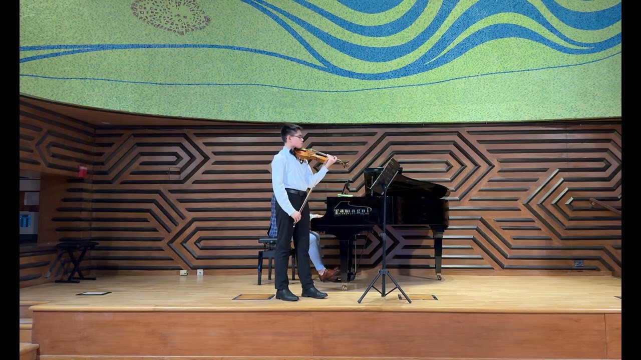 Edison Barton - Mozart Violin Concerto No.3 in G major K. 216 1st movement Allegro