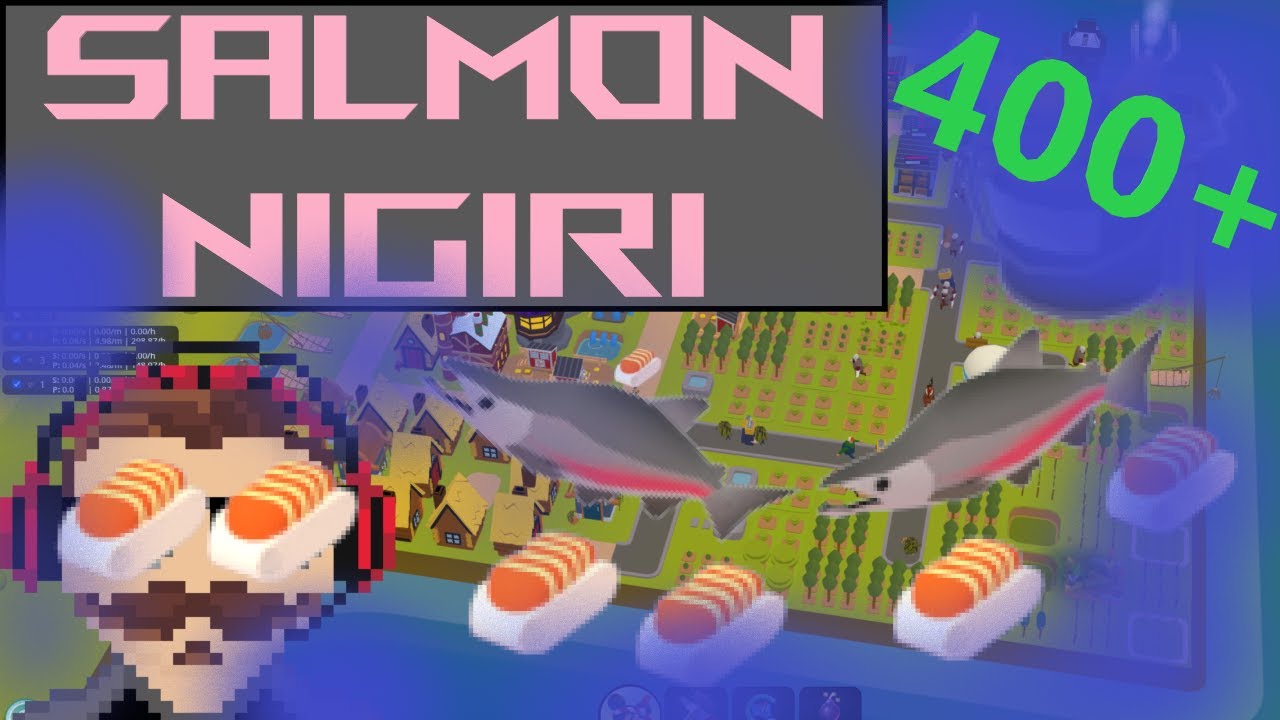 NO NFT - SALMON NIGIRI - 400+/HR - TOWN STAR - WEEKLY COMPETITION