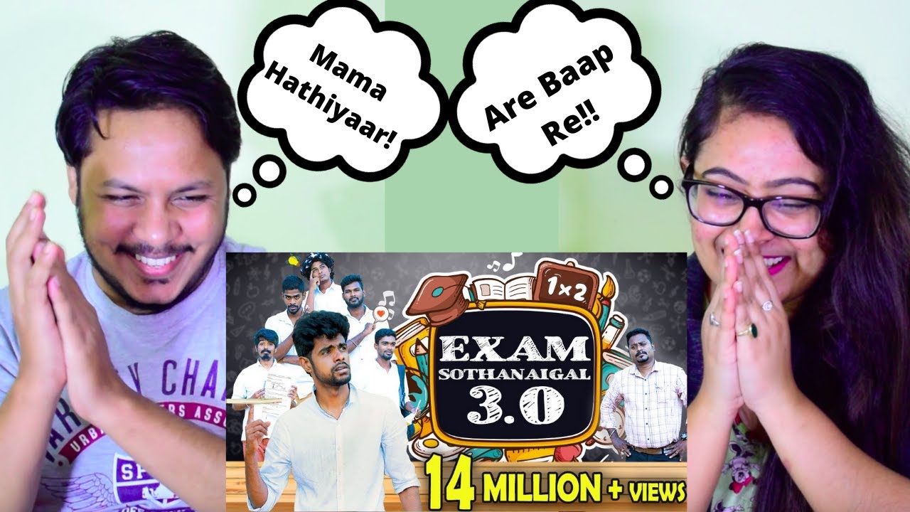 { REACTION } Exam Sothanaigal 3 | Micset | Mr. & Mrs. Pandit