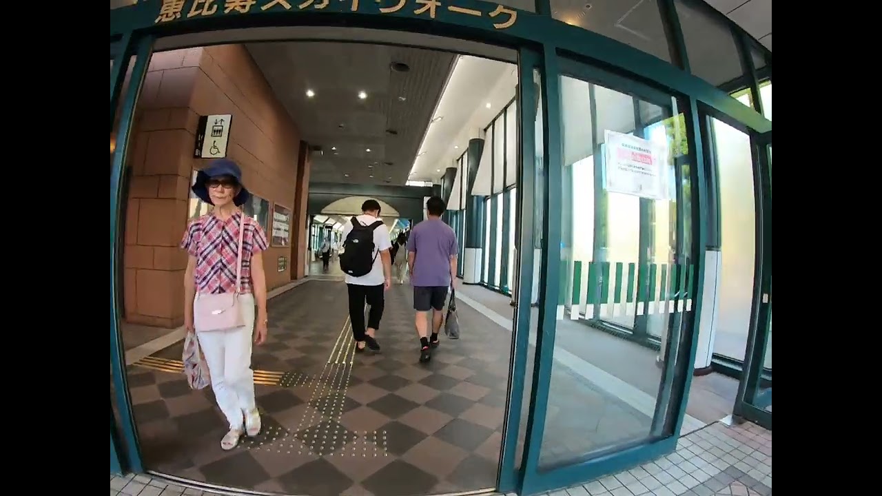 「恵比寿ガーデンプレイス」から「恵比寿」駅まで歩きました！