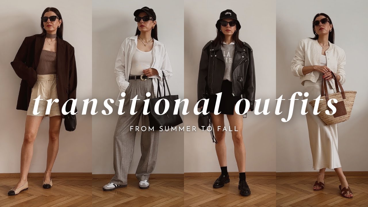 10 TRANSITIONAL OUTFITS | summer to fall outfit ideas