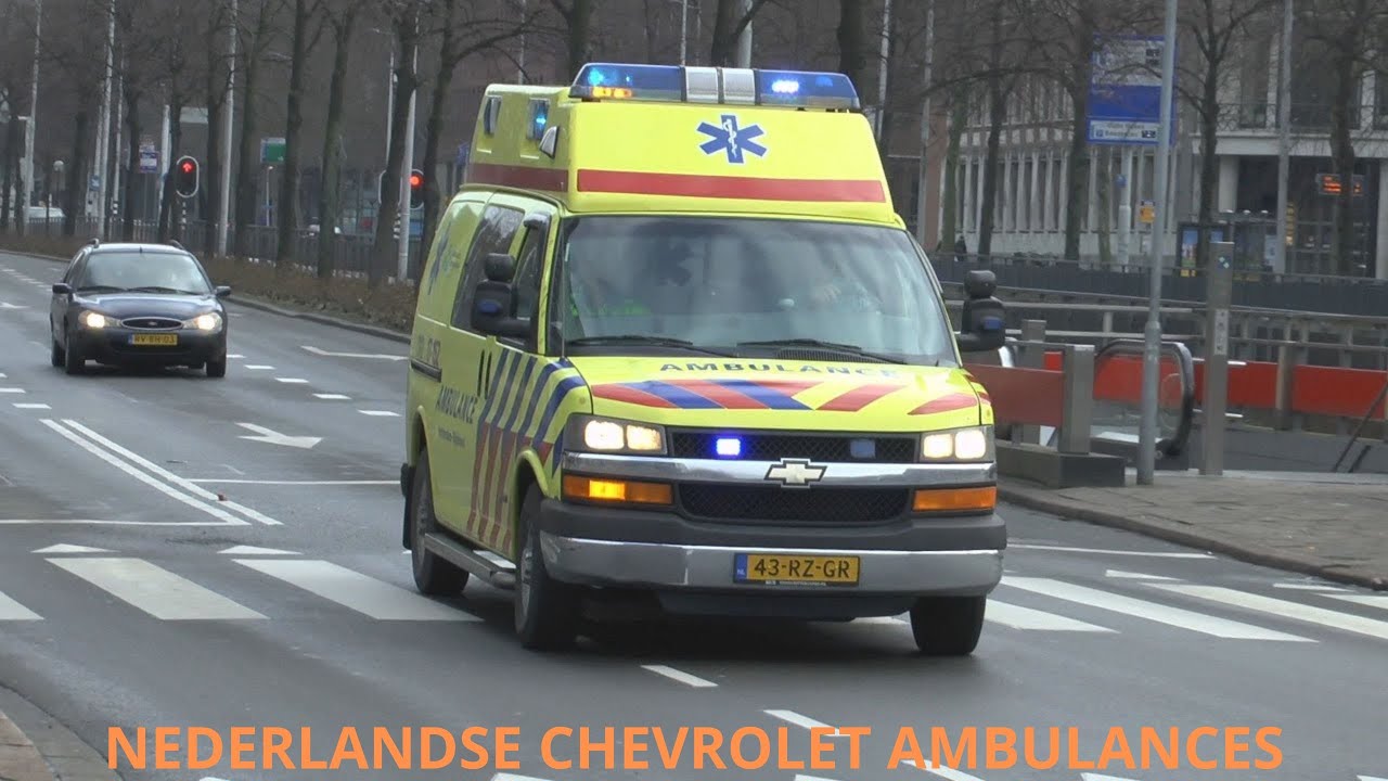 De Nederlandse Chevrolet (Chevy) Ambulance compilatie [Part 3]