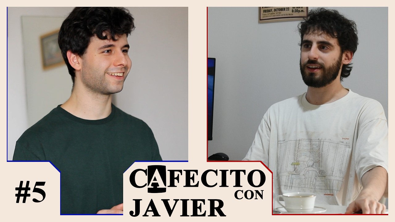 Cafecito con Javier #5 - Sebastián Videla Leiva - Animación, cine e IA