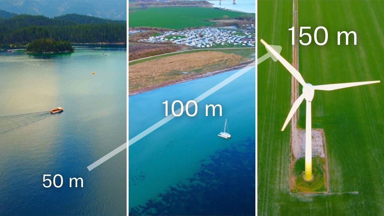 The best height for your drone footage: 50, 100, 150m ? - Dji mini 2 cinematic 4K