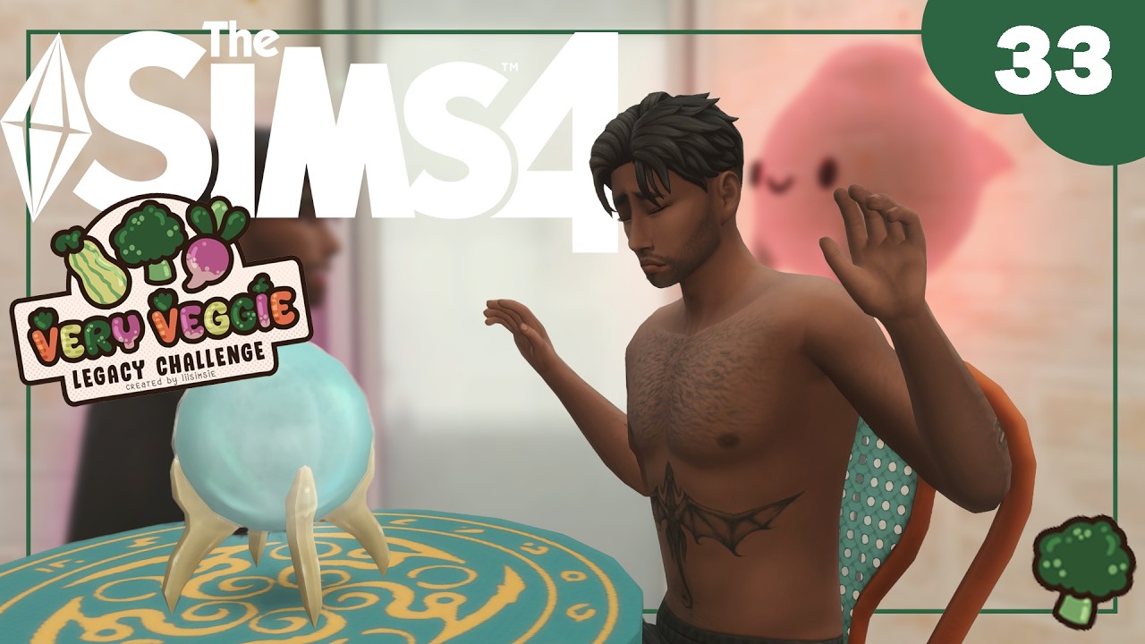 Er nimmt Kontakt zur Geisterwelt auf👻Die Sims 4: Very Veggie | Part 33 ⟪⟫ Tambie