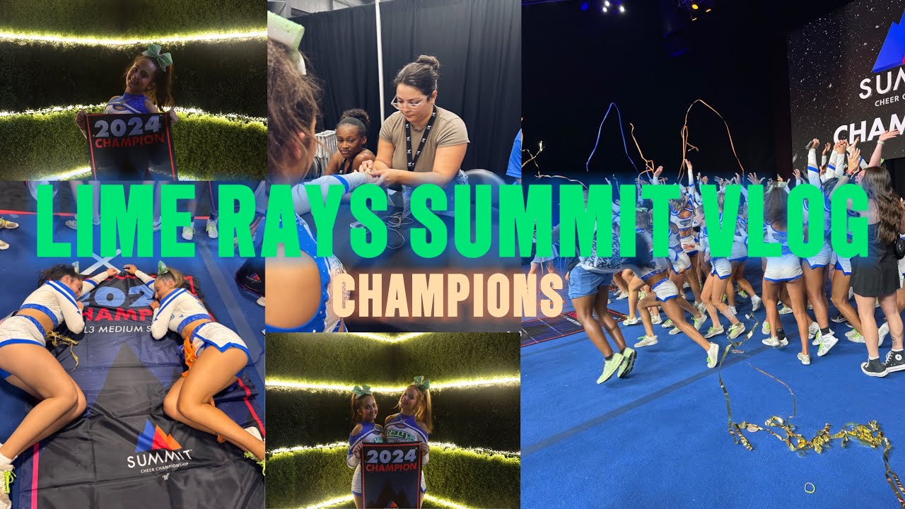 LIME RAYS SUMMIT VLOG// CHAMPIONS!!