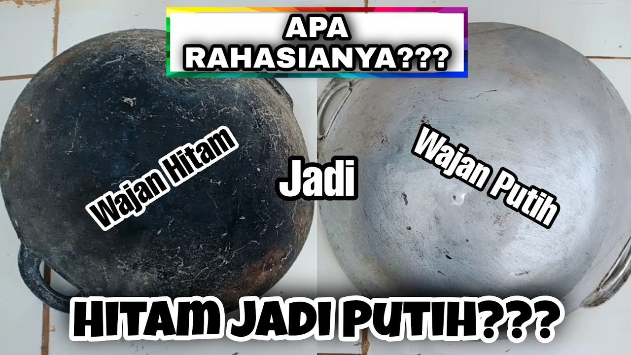 CARA MUDAH MEMBERSIHKAN KERAK WAJAN YANG MEMBANDEL DENGAN CEPAT