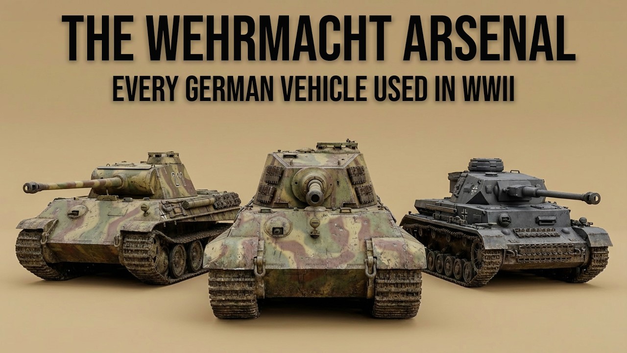 Every German Vehicle Used in WWII (From Panzer I to Maus)