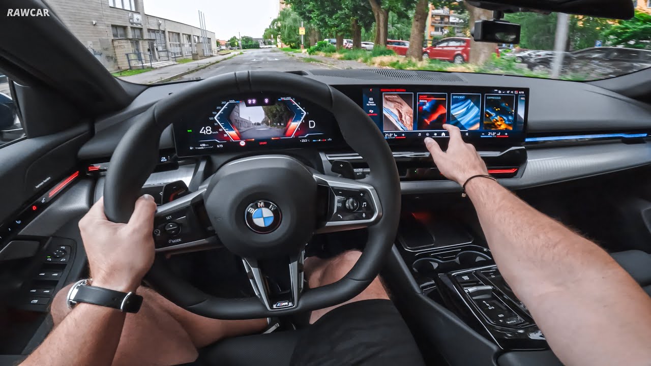 2024 BMW 5 Series Touring (520d M Sport) - POV Test Drive