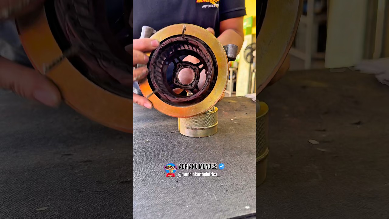 Ferramenta de Sacar o Estator do Alternador Denso linha Fiat. #autoeletrica #alternador