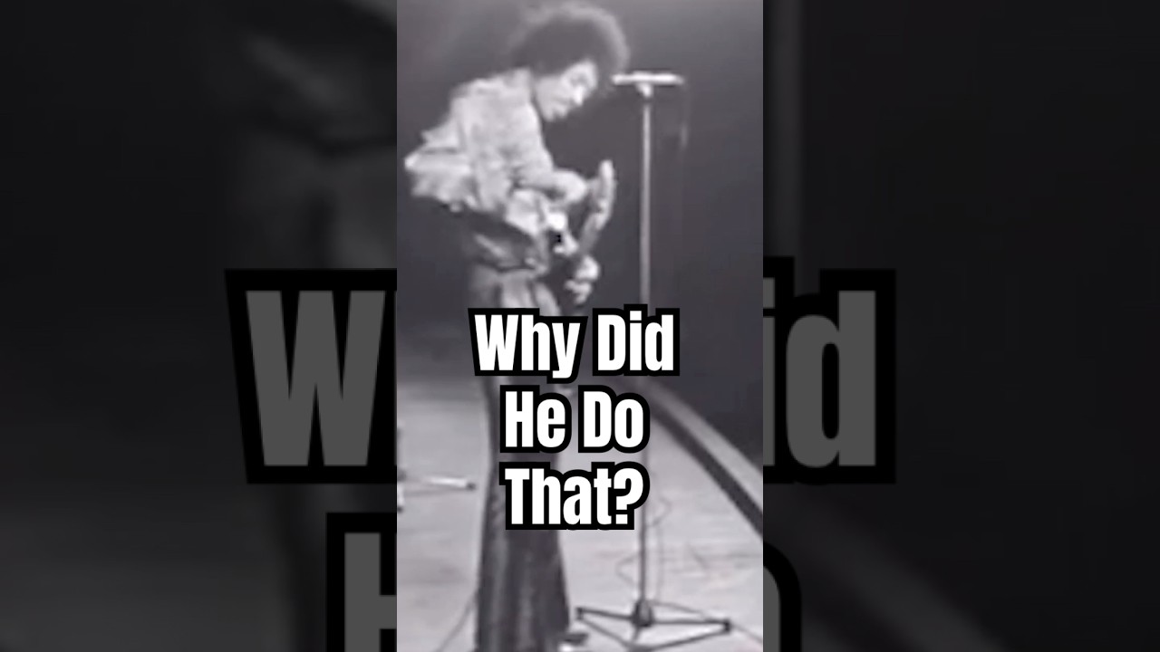 The Weird Habit Jimi Hendrix Had Before Every Show!