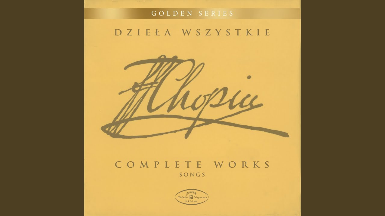 17 Polish Songs, Op. 74: No. 14, The Ring