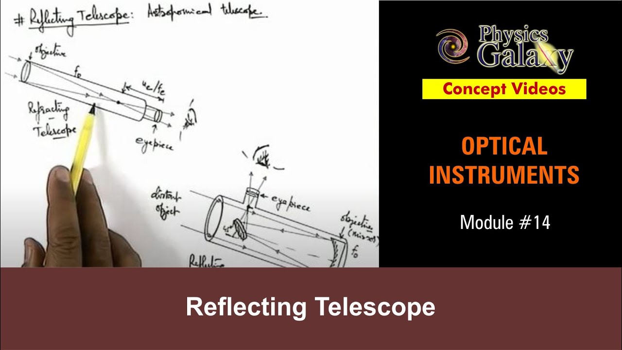 Class 12 Physics | Optical Instruments | #14 Reflecting Telescope | For JEE & NEET