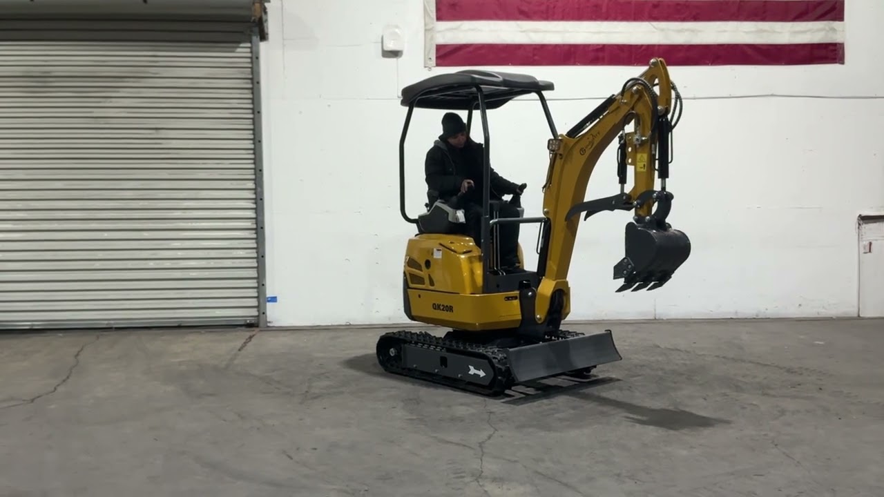 2025 CFG Gas Powered Mini Excavator QK20R