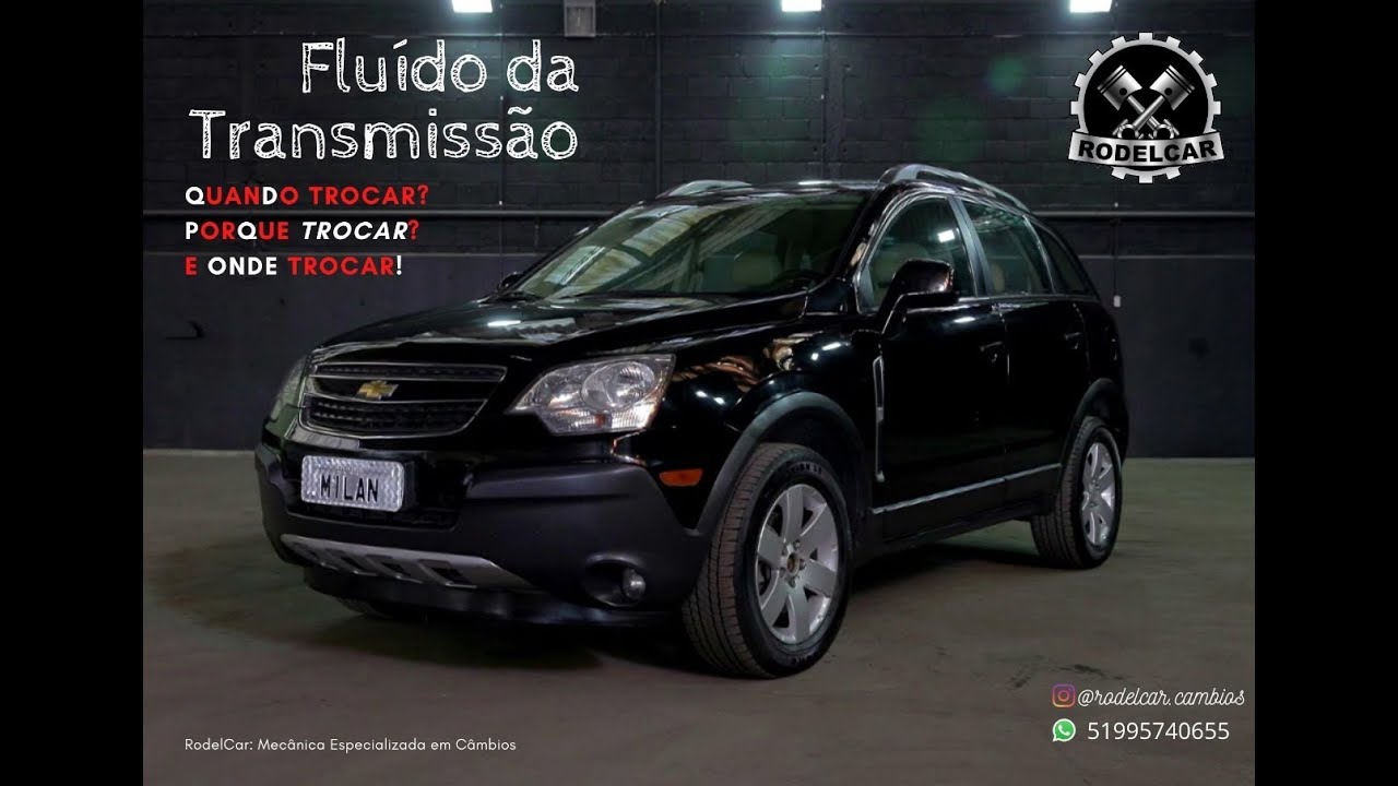 Fluido da transmissão automática se troca? Captiva v6 com máquina ou sem ? 😱😱😱